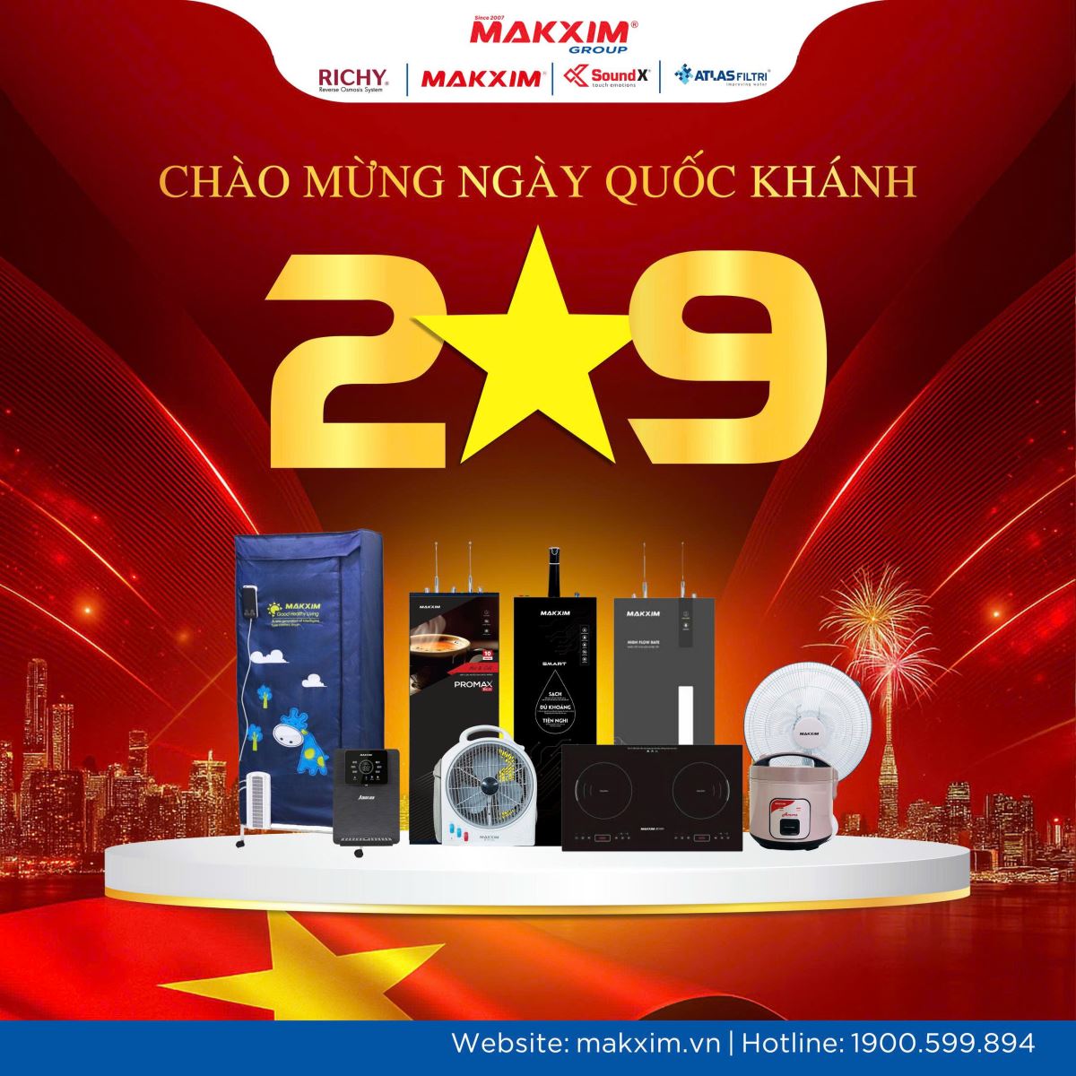 SẮM MÁY LỌC NƯỚC LIỀN TAY - NHẬN NGAY DEAL KHỦNG 2/9