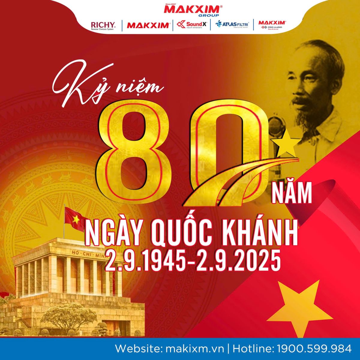 CHÀO MỪNG NGÀY QUỐC KHÁNH 2/9/2025