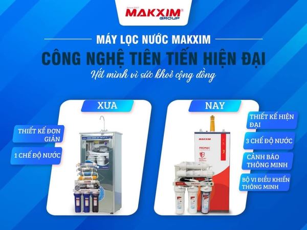 may-loc-nuoc-makxim-khong-ngung-cai-tien-vi-loi-ich-nguoi-tieu-dung