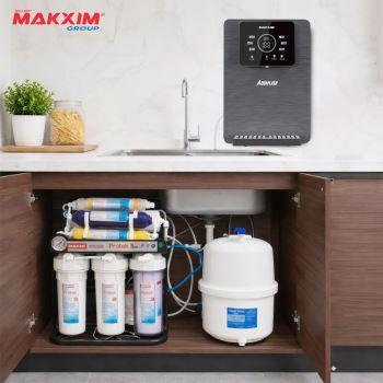 COMBO MÁY LÀM NÓNG LẠNH NƯỚC UỐNG MAKXIM AQUAFLASH + MÁY LỌC NƯỚC ĐỂ GẦM KJ-PROTEK